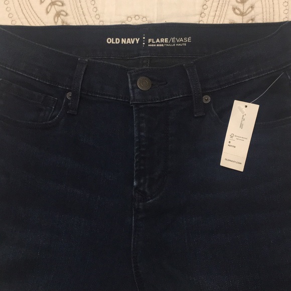 Old Navy Denim - Old Navy Petite High Rise Flare Jeans size 6 NWT
